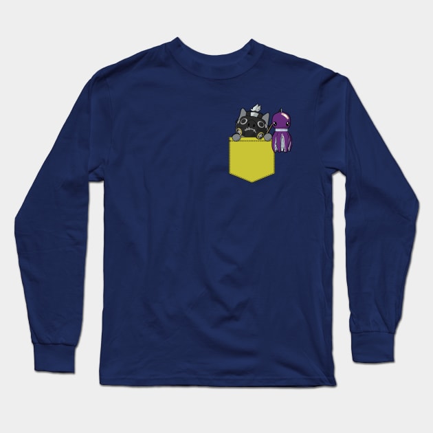 Streetcat "PocketKatsu" - Katsuwatch Long Sleeve T-Shirt by dillongoo
